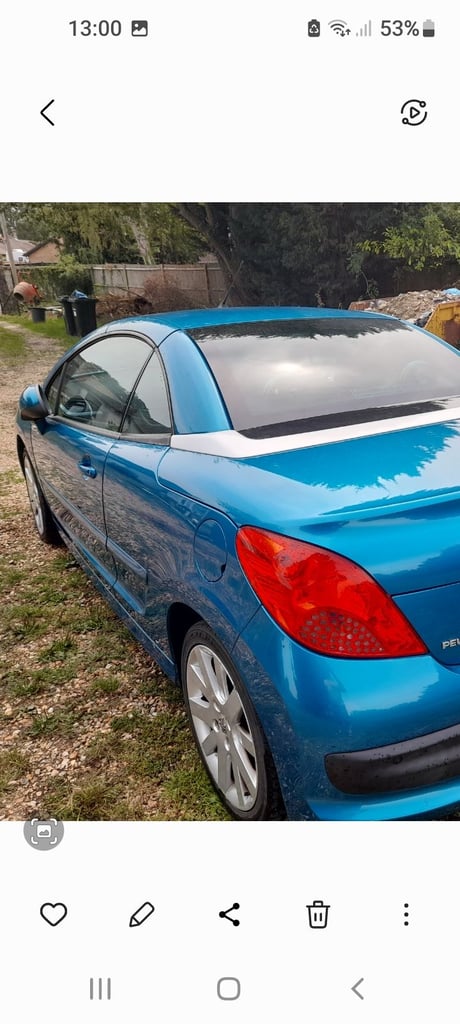 Peugeot 207 1.6 Convertible 34,274 Miles!! - Image 8
