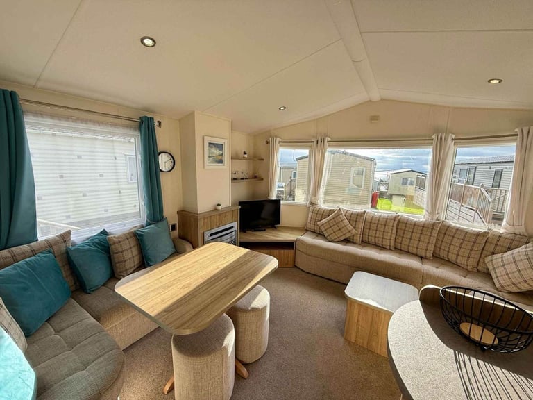 Two bed static caravan for sale at Seaview Gorran Haven Holiday Park, Cornwall - by the sea PL26 6LL