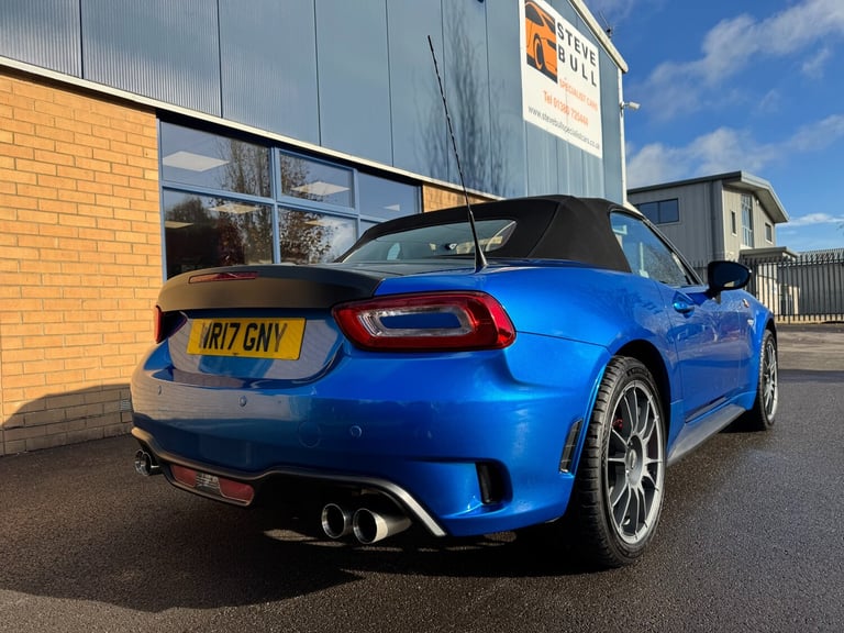 2017 Abarth 124 Spider 1.4 T MultiAir 2dr CONVERTIBLE Petrol Manual
