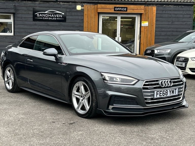 2018 Audi A5 2.0 TDI 40 S line Coupe 2dr Diesel S Tronic quattro Euro 6 (s/s) (190 ps) Coupe Dies...