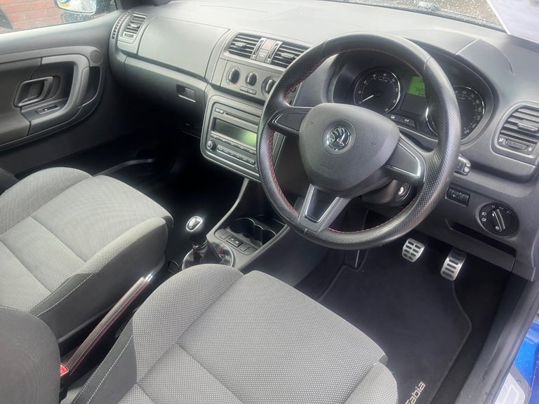 SKODA FABIA 1.2 TSI Monte Carlo in Race Blue 2013