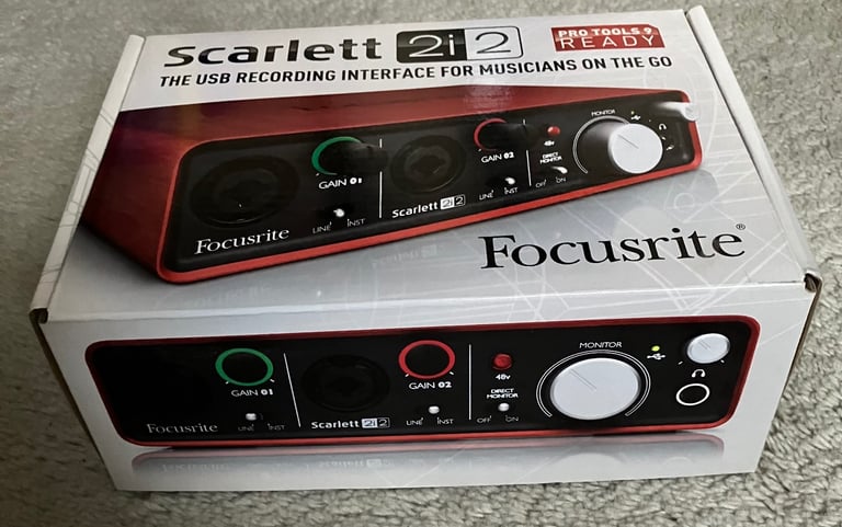 Focusrite Scarlett 2i2 USB Audio interface 