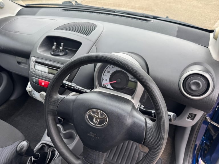 2008 Toyota AYGO 1.0 VVT-i Blue Euro 4 5dr HATCHBACK Petrol Manual