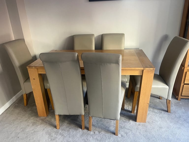 image for Dining table and chairs 