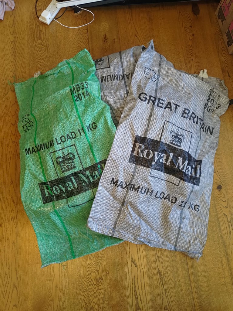 image for Royal Mail Large Sack Bags Decomissioned Storage Arts and Crafts