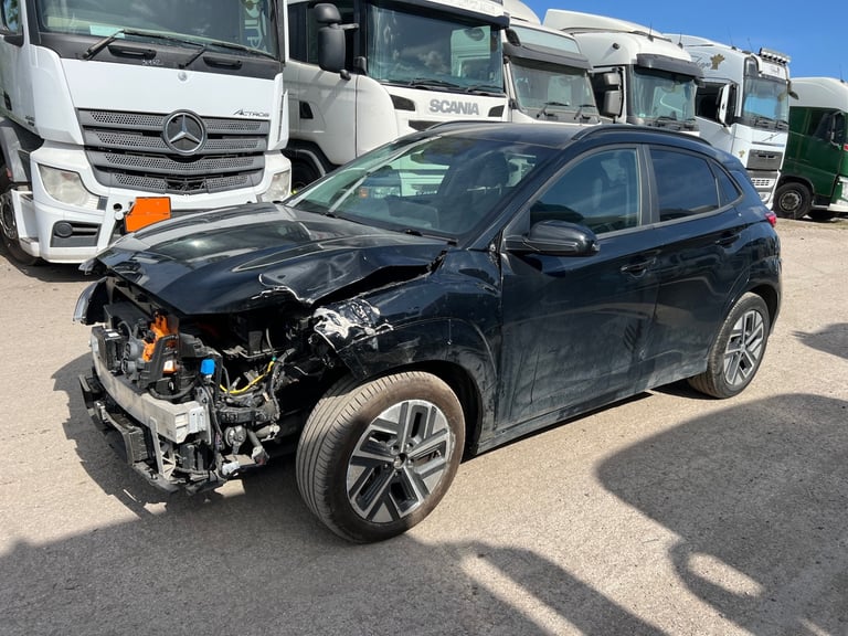 2023 HYUNDAI KONA PREMIUM EV 150KW ELECTRICTY AUTO DAMAGED SALVAGE 