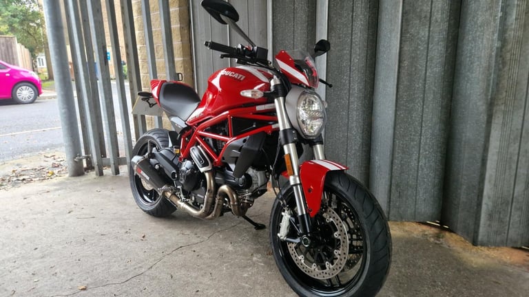 Ducati Monster 797 +, 2018, 13,392 Miles, Beautiful Condition, 3 Owners