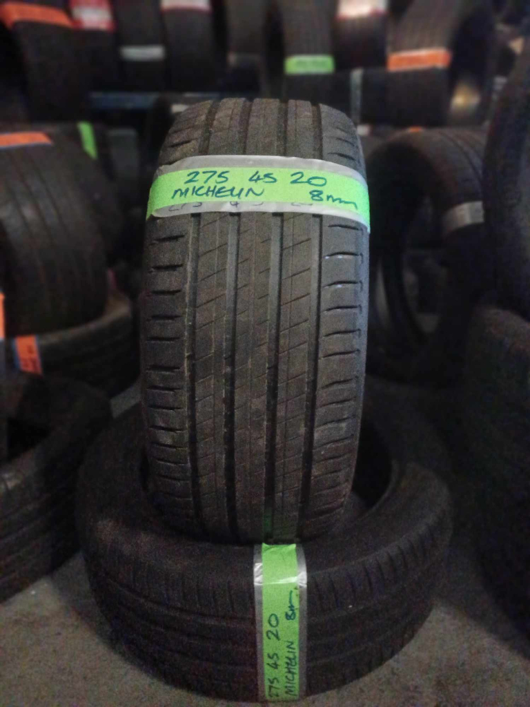 275 45 20 Michelin Matching pair Only 140 fitted and balanced open 7 days