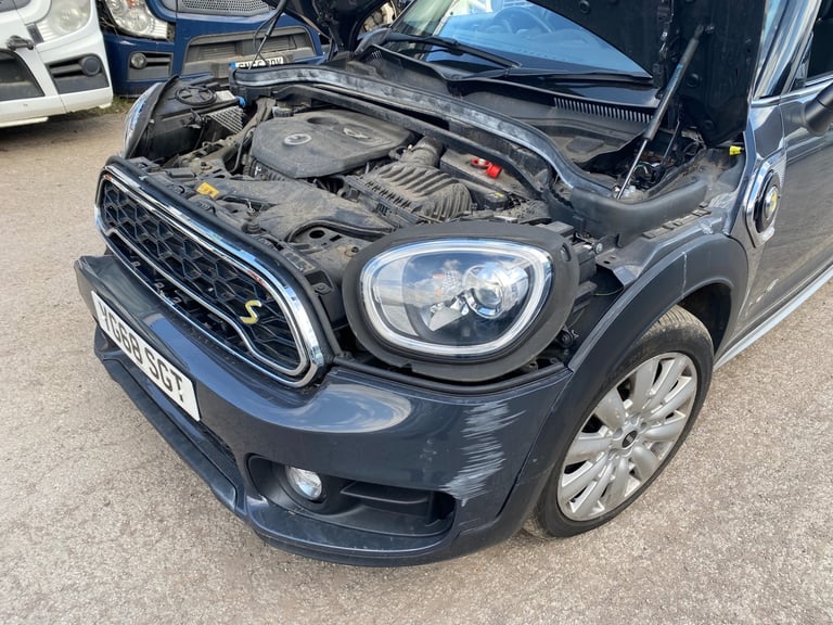 2019 MINI COUNTRYMAN COOPER S HYBRID ELECTRIC ALL4 SUV AUTO DAMAGED SALVAGE 