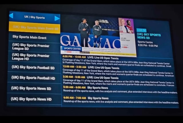 Uhd Sky Sports Main Event Channel 