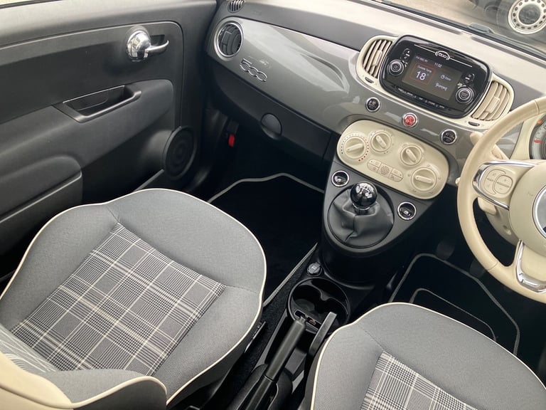 2019 Fiat 500 1.2 Lounge 3dr Hatchback PETROL Manual