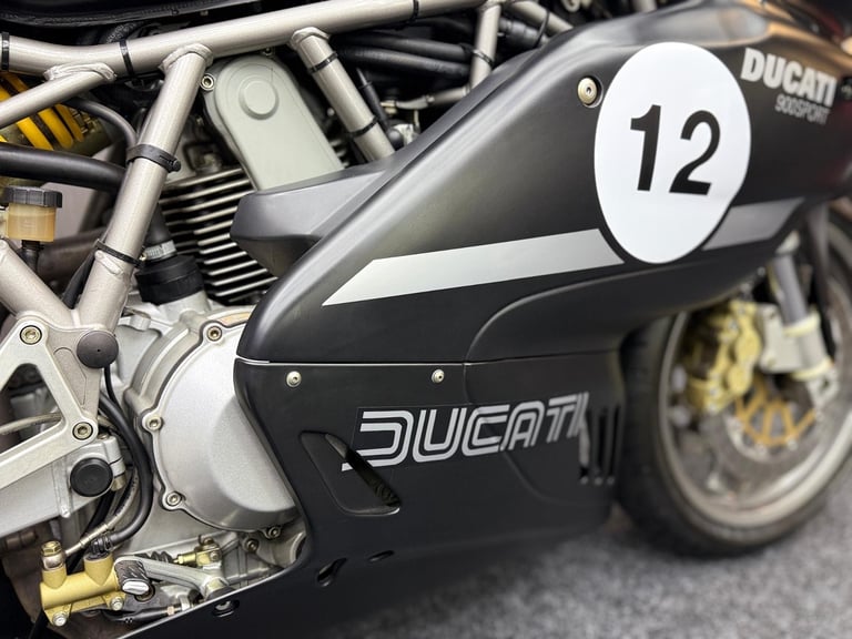 2007 07 Ducati 900 Sport - Very Nice Bike - Only 9389 Miles From New