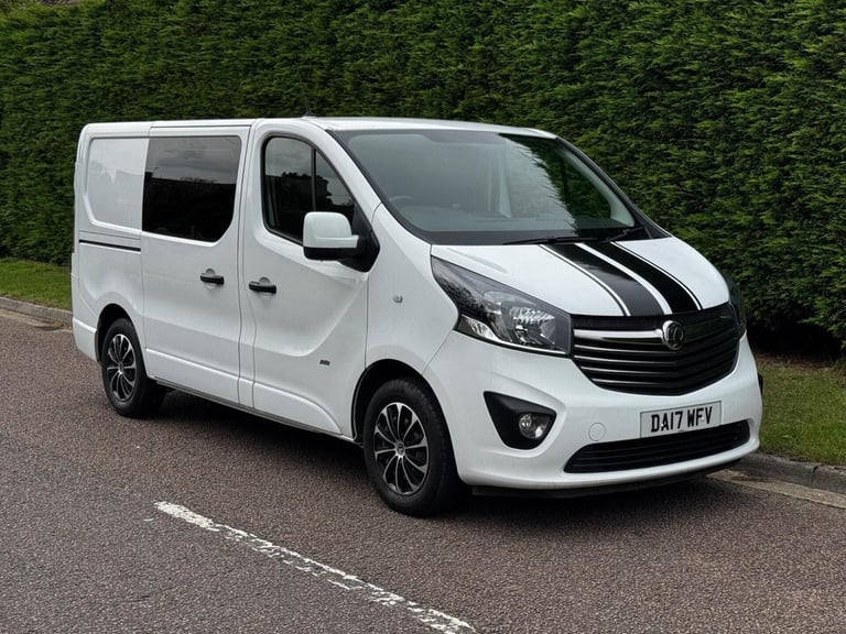 2017 "17" VAUXHALL VIVARO 1.6 CDTi 2900 SPORTIVE CREW VAN (EURO 6) ++ NO VAT ++ 