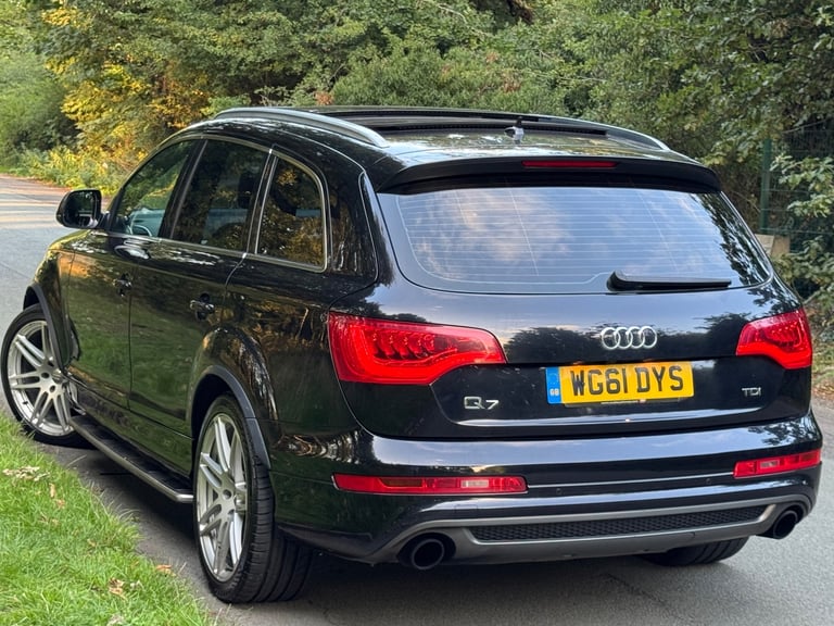 AUDI Q7 3.0 TDI QUATTRO S-LINE 7 SEATER~CHEAPER TAX BAND~BIG SPEC~