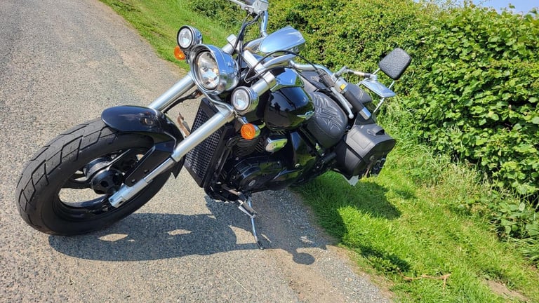 2007 07 SUZUKI VZ 800 K6 MARAUDER VZ800 INTRUDER VL800 CUSTOM XVS CRUISER BLACK