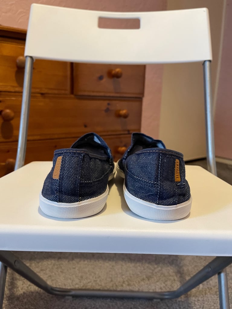 Lacoste Clemente Leisure Smart Denim Mens Summer Sneakers in Blue Denim Size 10 UK 