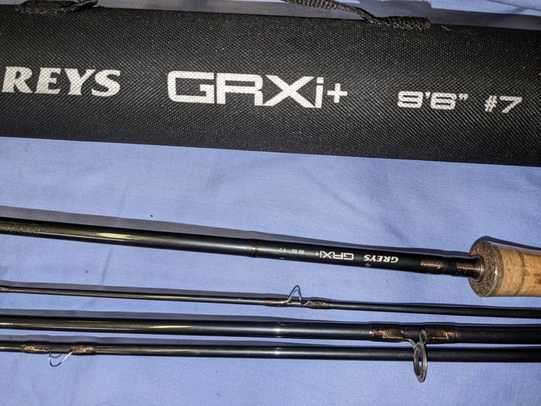 image for GREYS GRXI 9ft6inch 7weight fly fishing rod in lovely condition top quality 