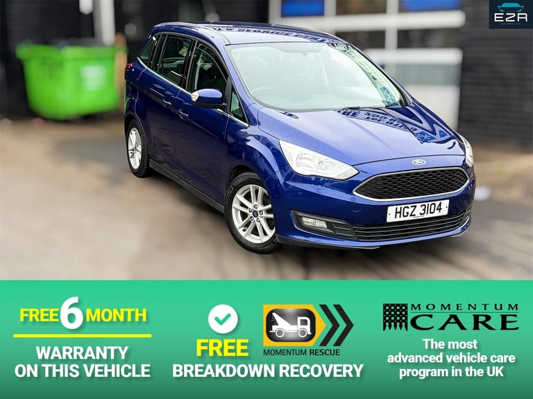 image for 2017 Ford Grand C-Max 1.0 EcoBoost 125 Zetec 5dr MPV Petrol Manual