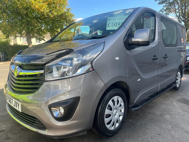 Vauxhall Vivaro 1.6 CDTi 2900 BiTurbo ecoTEC Sportive 6 Seat SWB Crew... 2018/67