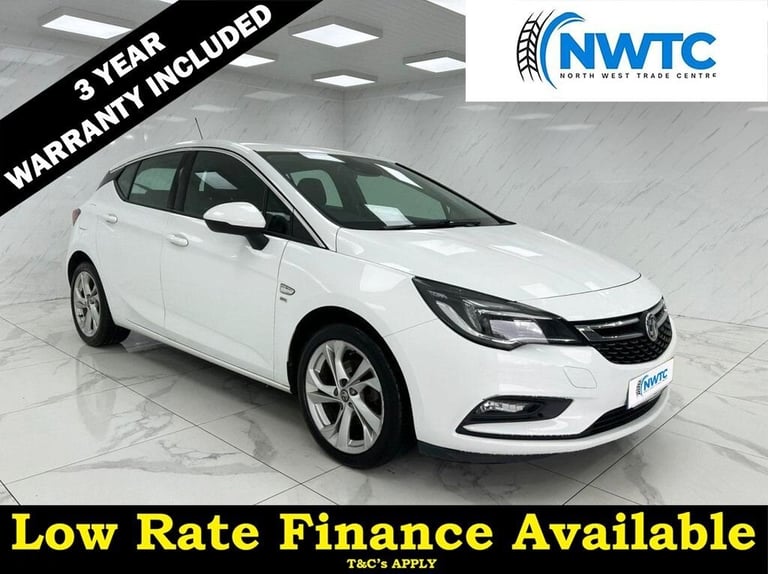 2018 Vauxhall Astra 1.4i Turbo SRi Hatchback 5dr Petrol Manual Euro 6 (150 ps) Hatchback Petrol M...