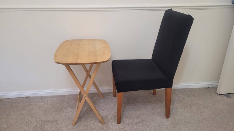 Study Table-foldable and Chair