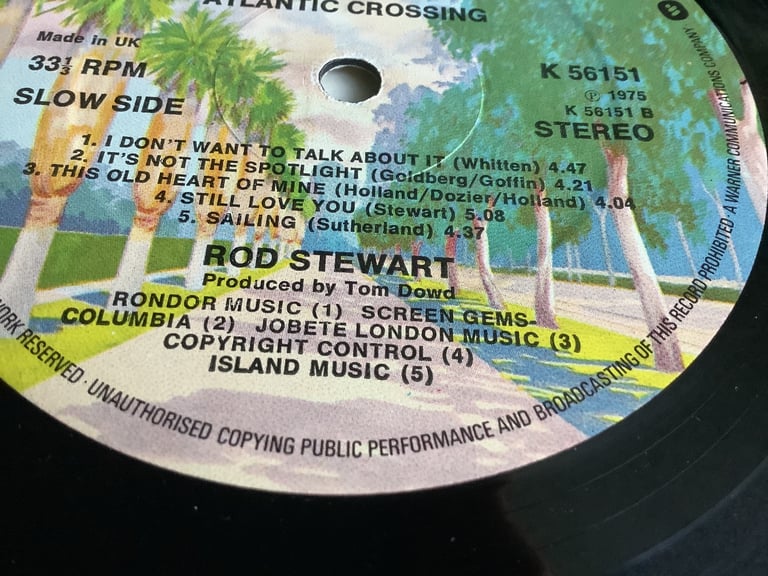Rod Stewart Atlantic Crossing 