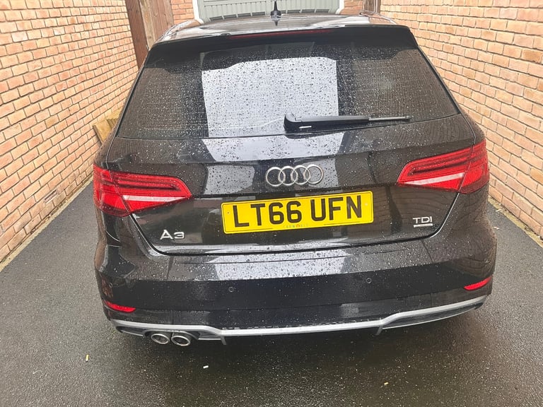 AUDI A3 TDI BLACK 2.0 DIESEL 2016 - NON-RUNNER / SPARES OR REPAIR