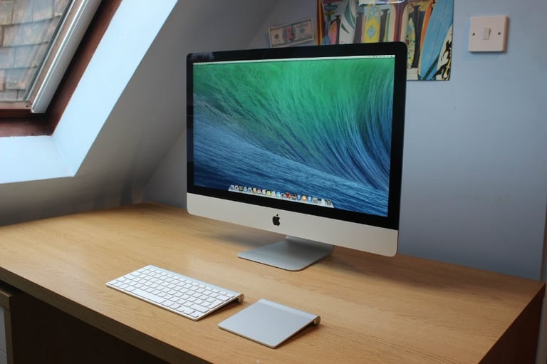 Apple iMac 27" 3.5Ghz Core i7 16GB Ram 3TB Fusion Drive Adobe Premiere Pro After Effects Final Draft