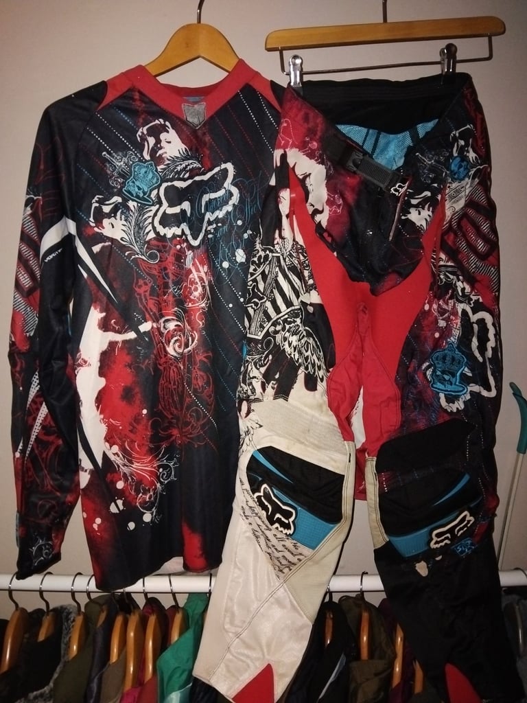 Motocross kit's, fox padded coat, shin/knee pads