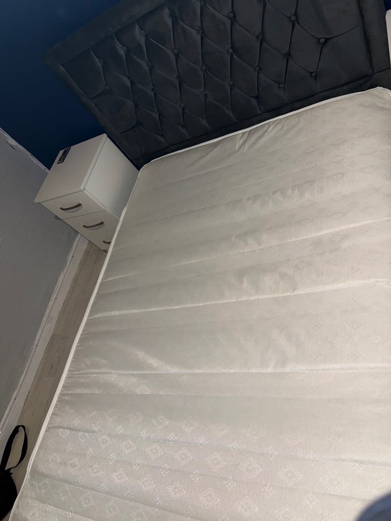 Double bed and mattress 