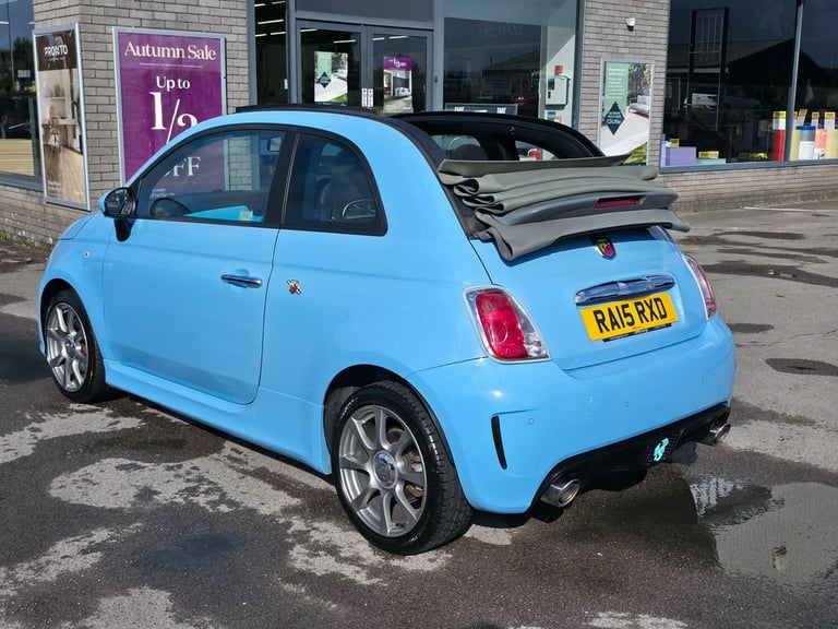 2015 Abarth 595 1.4 T-Jet Cabrio Euro 6 2dr CONVERTIBLE Petrol Manual
