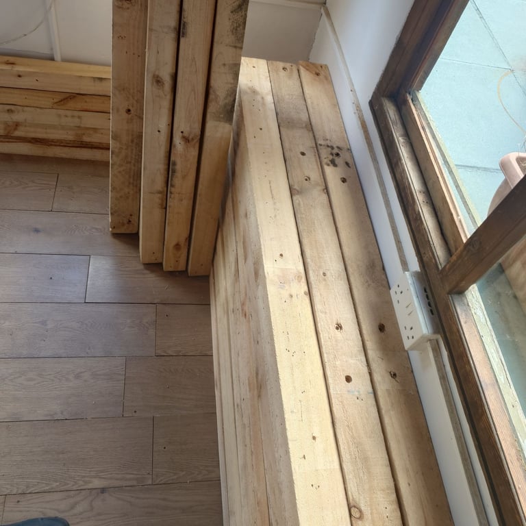 Firewood & kindling for log burner open fire.