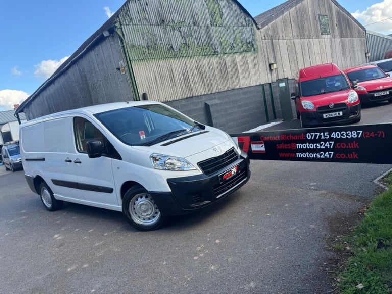  Peugeot Expert 1200 1.6 HDi 90 H1 L2 LONG WHEEL BASE!+JUST 39000 MILES!+FSH!+1