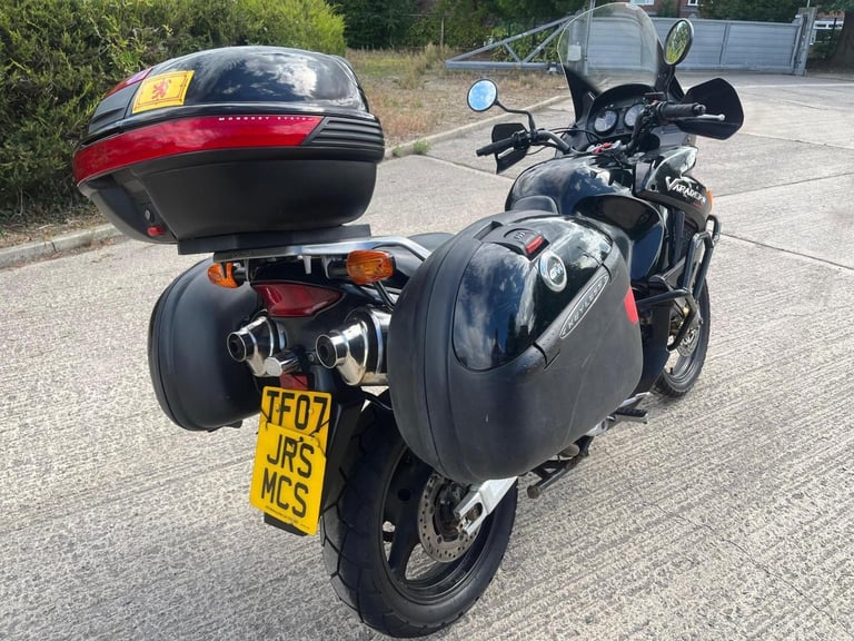 2007 07 HONDA Xl 1000 V-6 VARADERO XL1000V ADVENTURE TOURER FULL LUGGAGE XL1000