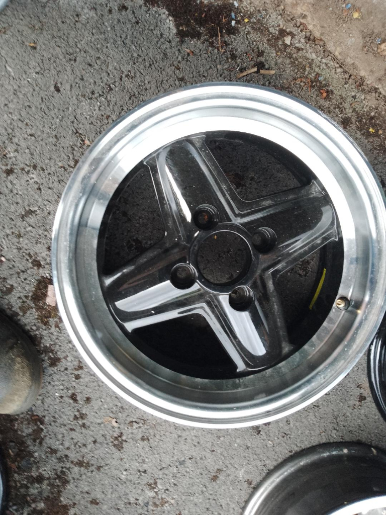 CLASSIC MINI 12 INCH ALLOY WHEELS ODD ONES FOR SPARES OR REPLACEMENTS - MINISTOCK