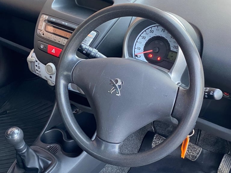 2012 Peugeot 107 1.0 12V Active Euro 5 3dr HATCHBACK Petrol Manual