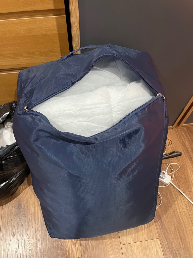 image for Extra Duvet, 3 Pillows and Sheets if Wanted 