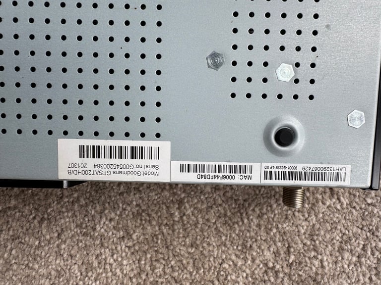 Goodmans GFSAT200HD Satellite TV Receiver & Remote