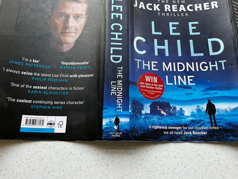 Night School & The Midnight Line by Lee Child, Jack Reacher Thrillers, Paperback & Hardback Books