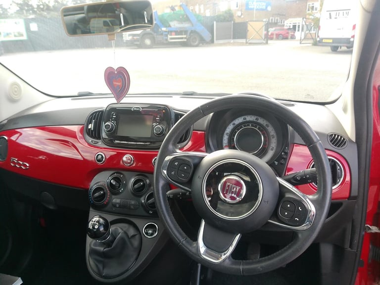 2019 Fiat 500 1.2 Lounge Euro 6 (s/s) 3dr HATCHBACK Petrol Manual