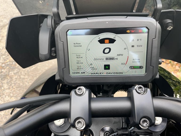 HARLEY DAVIDSON PAN AMERICA 1250, 2022(22), 2 OWNERS, 3,865 MILES, EXTRAS, £7995