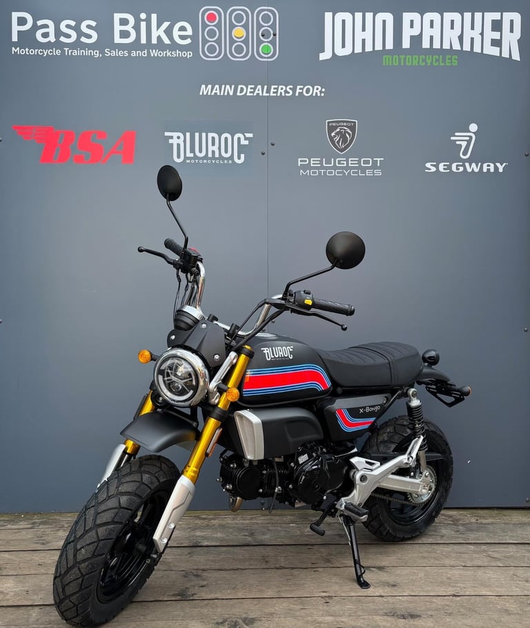 Bluroc X-Bongo 125cc Geared Monkey Bike - 2 Colours Available