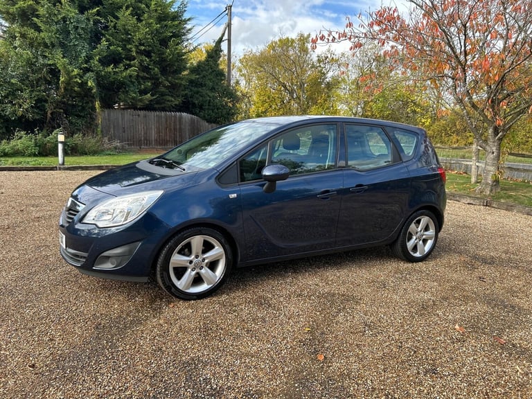2013 Vauxhall Meriva 1.4 16V Exclusiv Euro 5 5dr MPV Petrol Manual