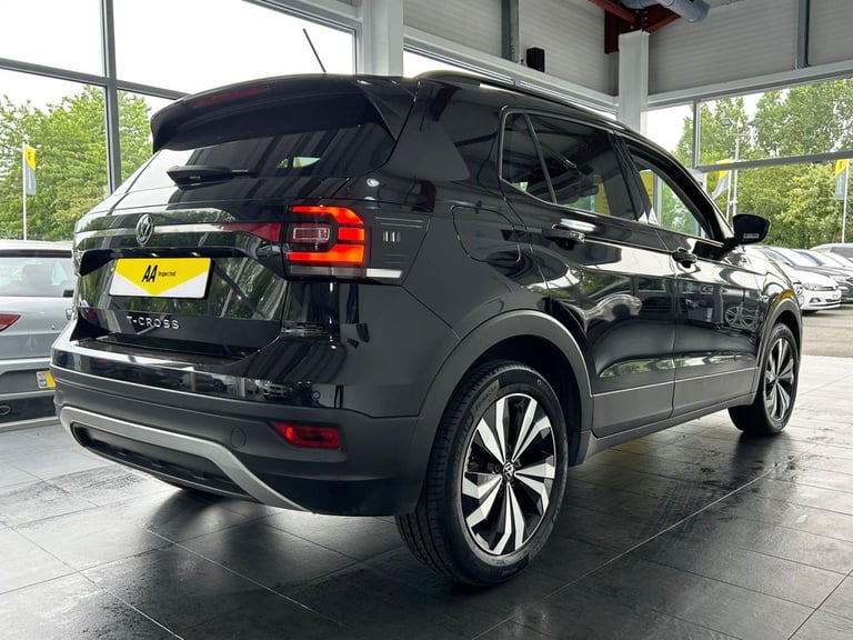 2022 Volkswagen T-Cross 1.0 TSI 110 Black Edition 5dr DSG HATCHBACK PETROL Automatic