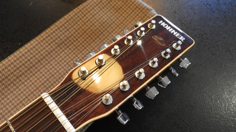 Hohner LW1200N 12 string, vintage guitar in immaculate condition