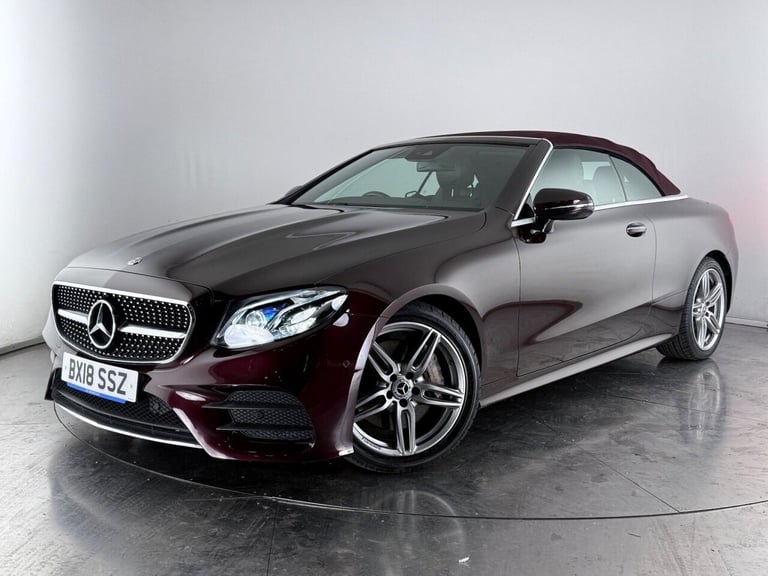 2018 Mercedes-Benz E-Class E300 AMG Line Premium Plus 2dr 9G-Tronic CONVERTIBLE PETROL Automatic