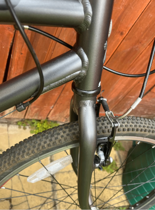 **Grey Squish 26 inch Kids Bicycle Ages 9+ - 15'' Frame Serviced Ready to Ride**