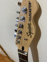 Squier telecaster by fender electric guitar
