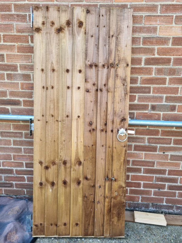 Brand new gate, handle and lock