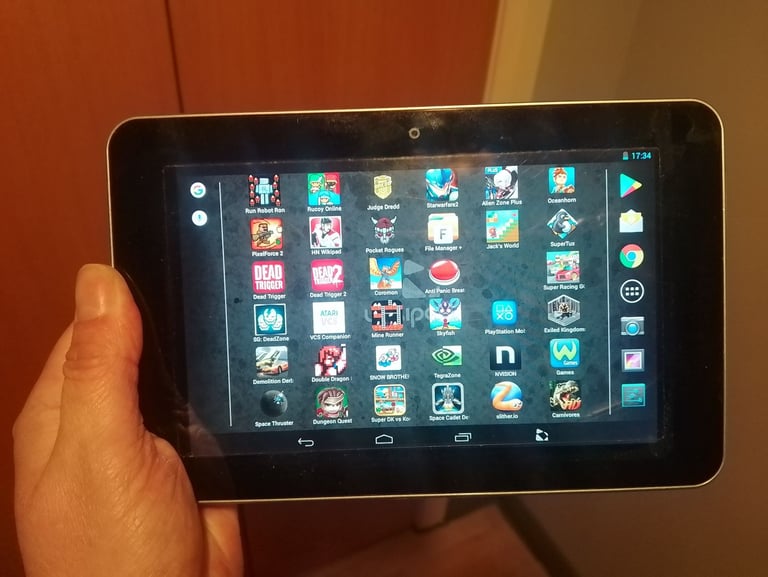 Rare wikipad gaming handheld console 
